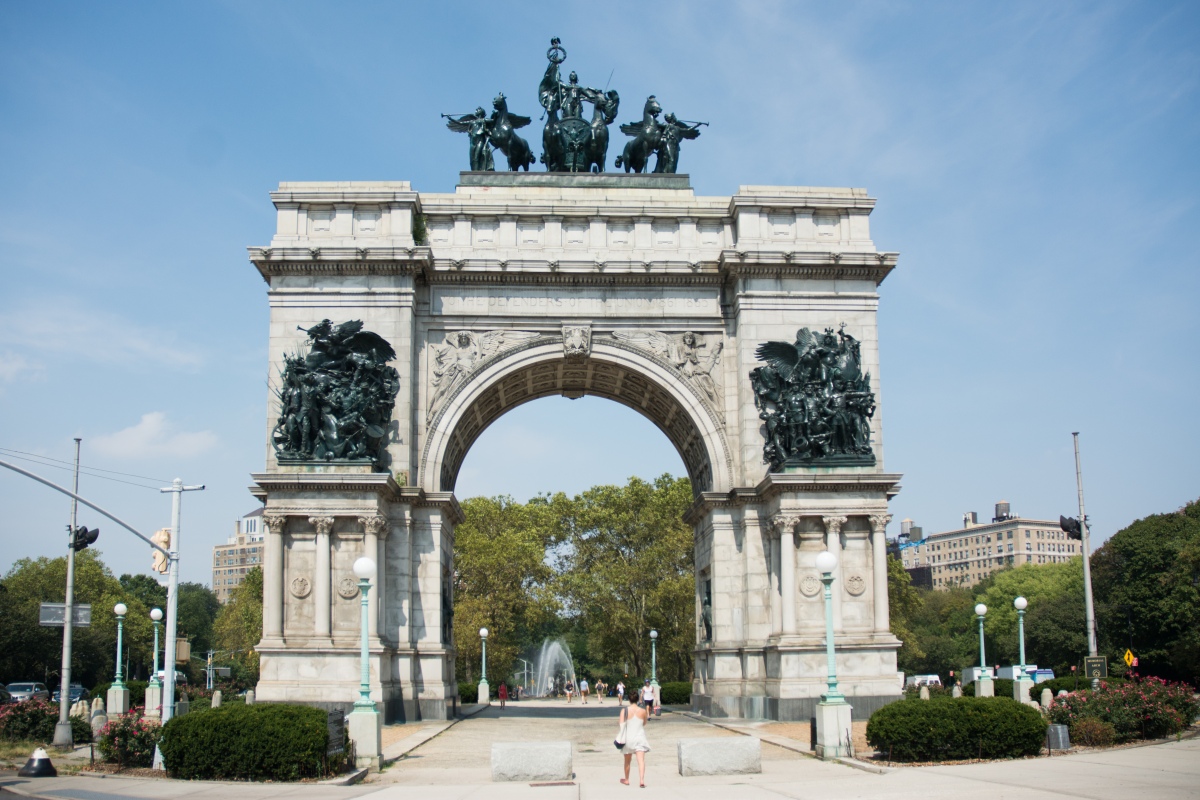 Grand Army Plaza (and Greenmarket)